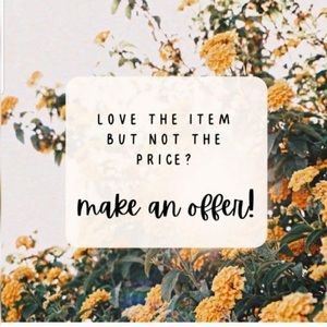 All reasonable offers considered.